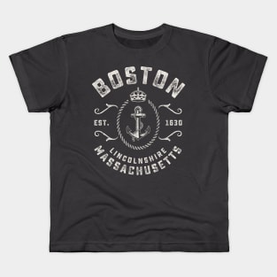 Boston Massachusetts USA Kids T-Shirt